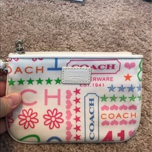 Authentic Coach wristlet